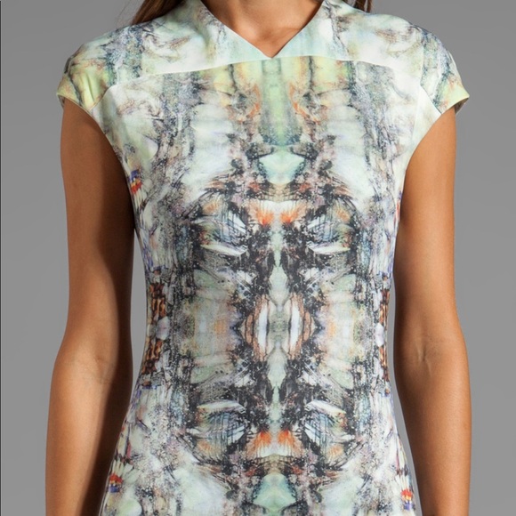 Funktional cap sleeve mini dress - Picture 5 of 8